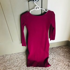 Lulus small low back fitted dress